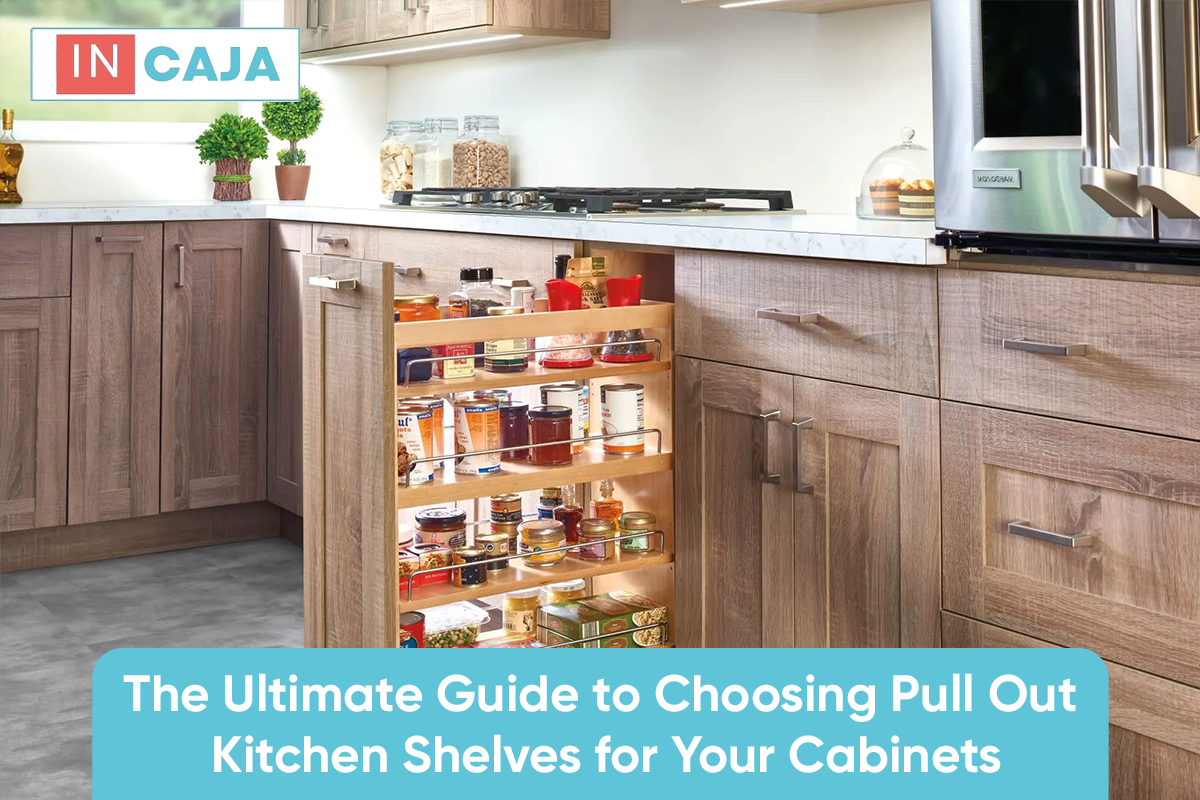 pull out kitchen shelves