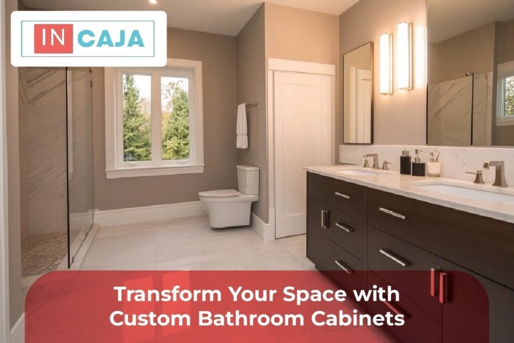 custom bathroom cabinet