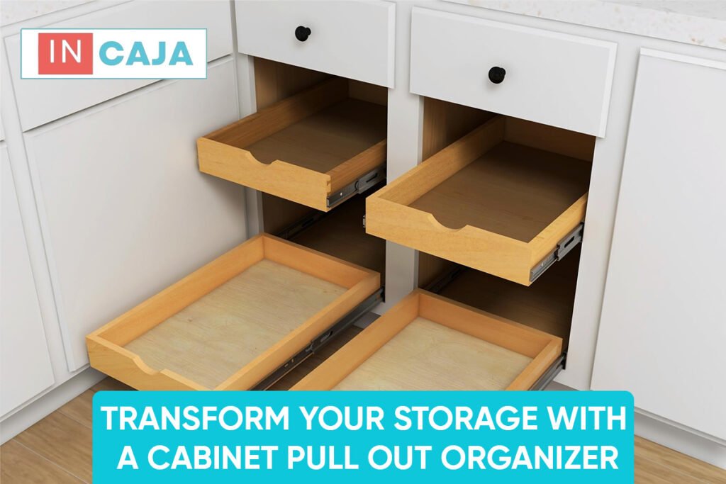 cabinet pull out organizer